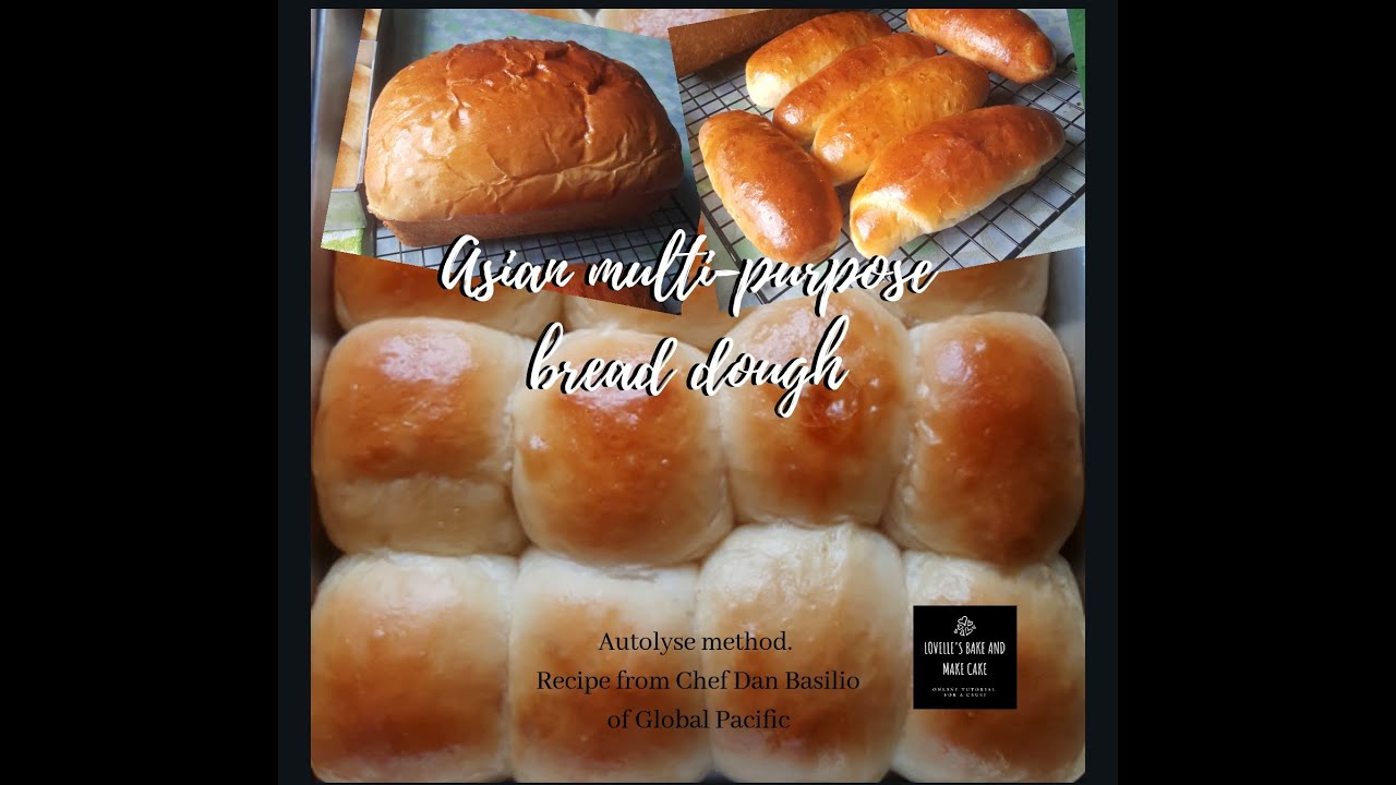 Asian multi-purpose bread dough|Autolyse method|Inspired by Chef Dan Basilio #31