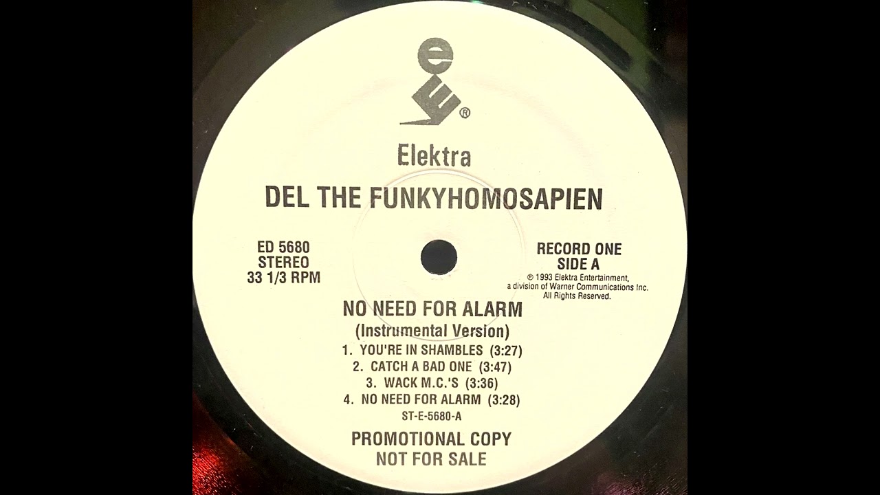 2. Catch A Bad One (Instrumental) - Del The Funky Homosapien (128kbps)