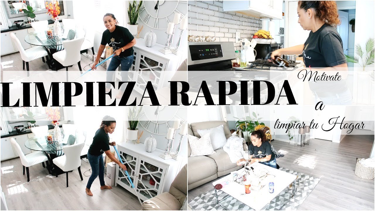 LIMPIEZA EXPRES -COMO LIMPIAR LA CASA RAPIDO--LIMPIA CONMIGO-Silviaentuvida