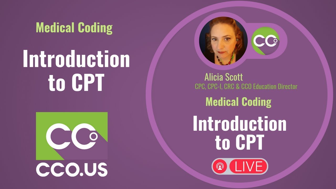 LIVE Medical Coding -Introduction to CPT