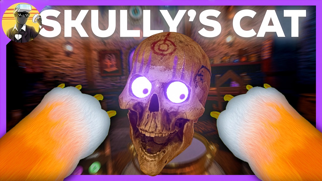 Summoning Skully's GIANT Cat!? | Waltz of the Wizard VR Funny Moments