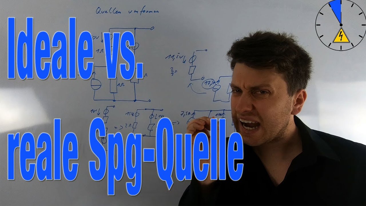 Was ist eine Ideale/Reale Spannungsquelle? Unterschied der beiden? Innenwiderstand 