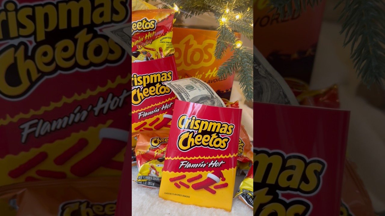 Hot Cheetos Chip Bag Christmas Gift