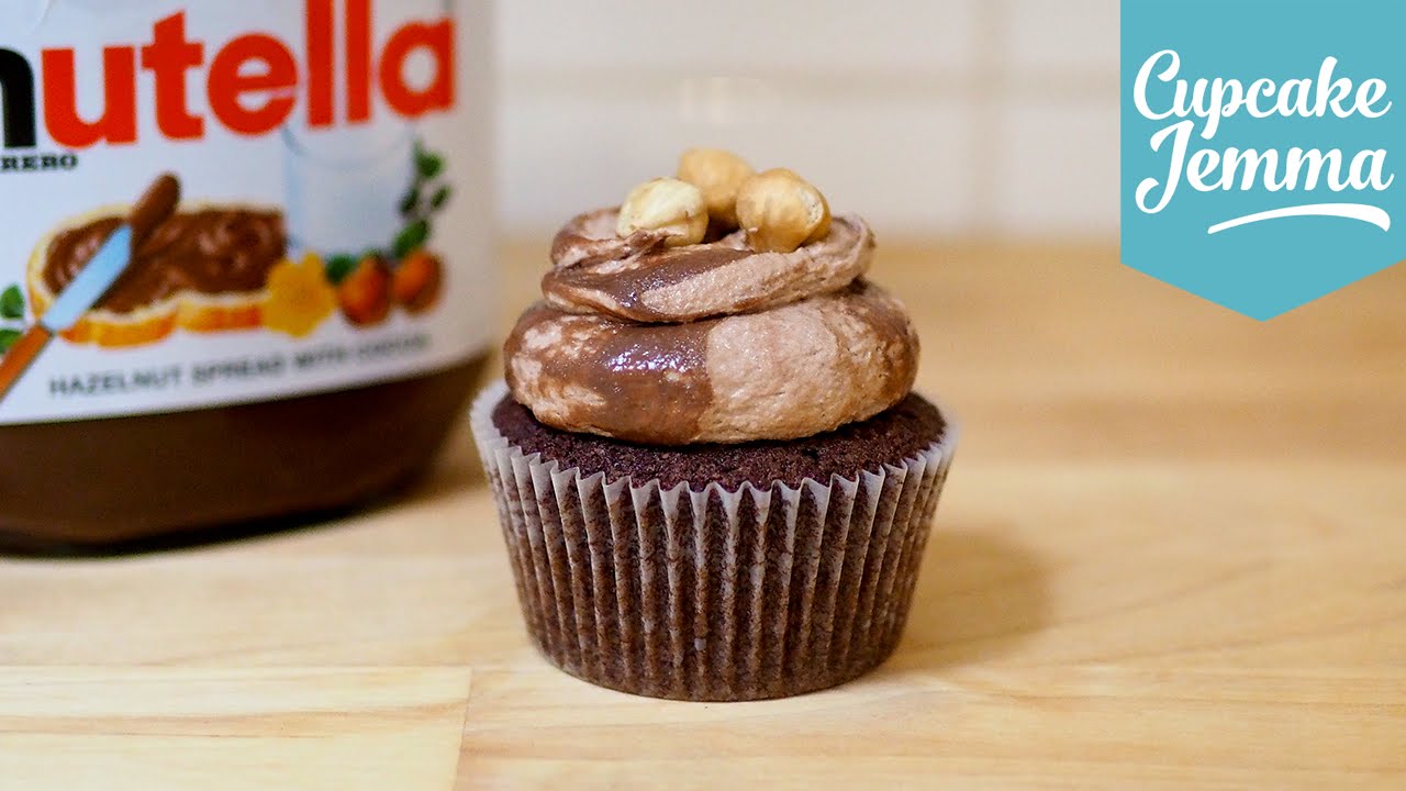 Рецепт кексов с Нутеллой| Cupcake Jemma