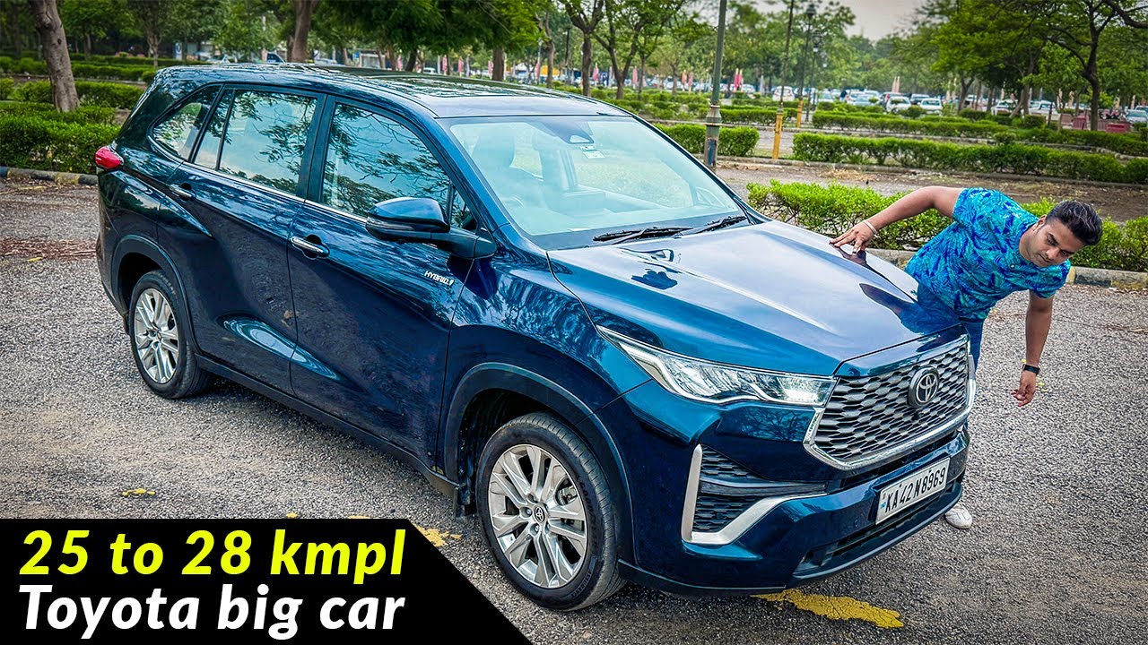25 se 28 ka mileage deti hai? Toyota Innova Hycross 2024 Full Hybrid with EV Mode Drive Review