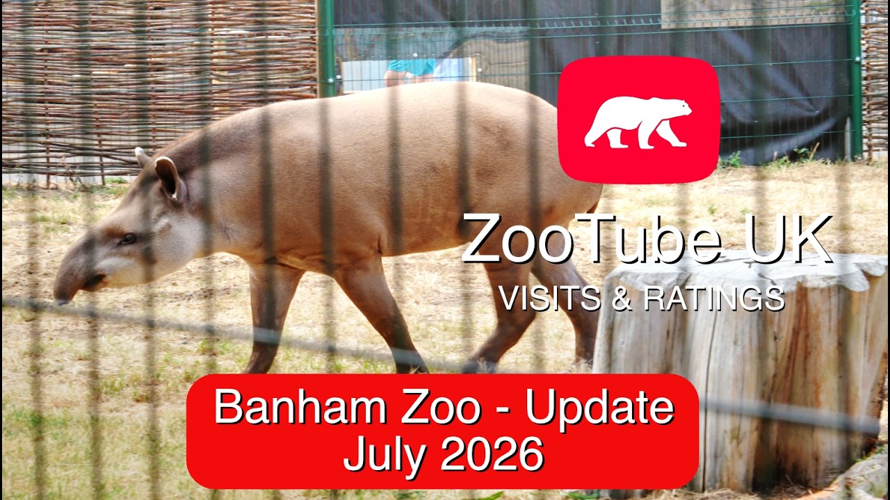 Новости зоопарка Banham, июль 2026 г.