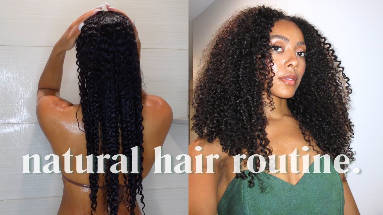 Easy Wash Day Routine ♡ : Homemade Hair Mask, Products, Wash-n-Go Styling   *BEGINNER friendly*