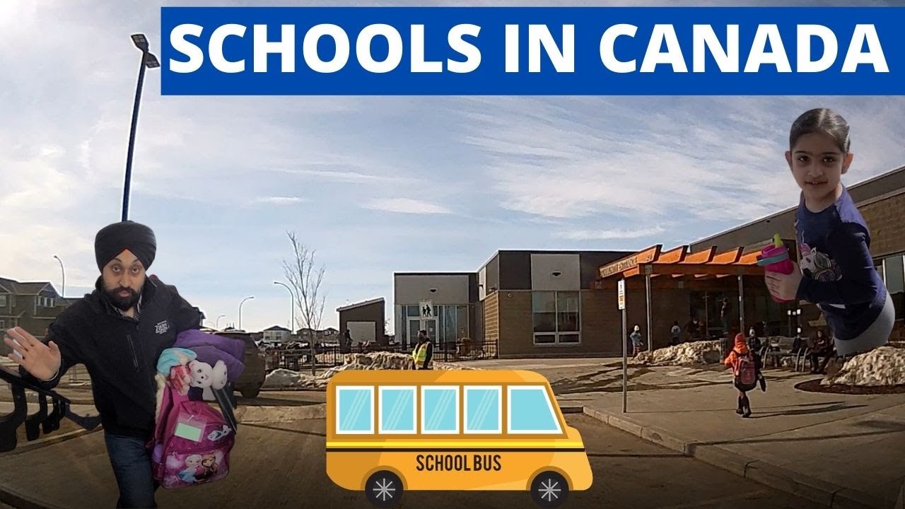 Schooling & Daycare system in CANADA | Surprised ARIA at her school