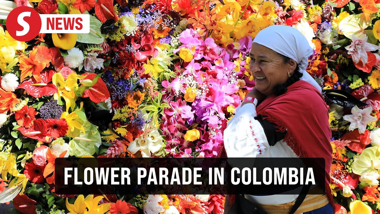 Medellin's flower parade blooms with tradition and pride in Colombia