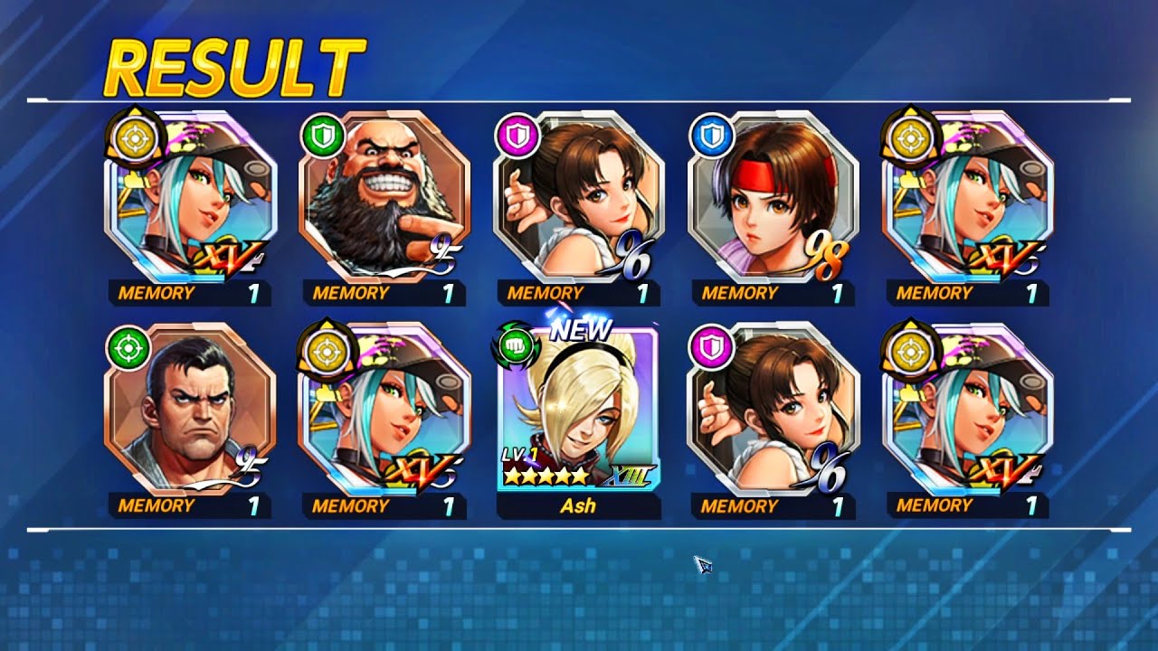 Isla/Ash/Maki Summon 120K Rubies [KOF ALLSTAR]