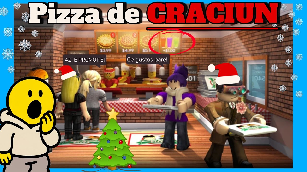 Am Lucrat La *Cea Mai Mare* Pizzerie Pe ROBLOX!