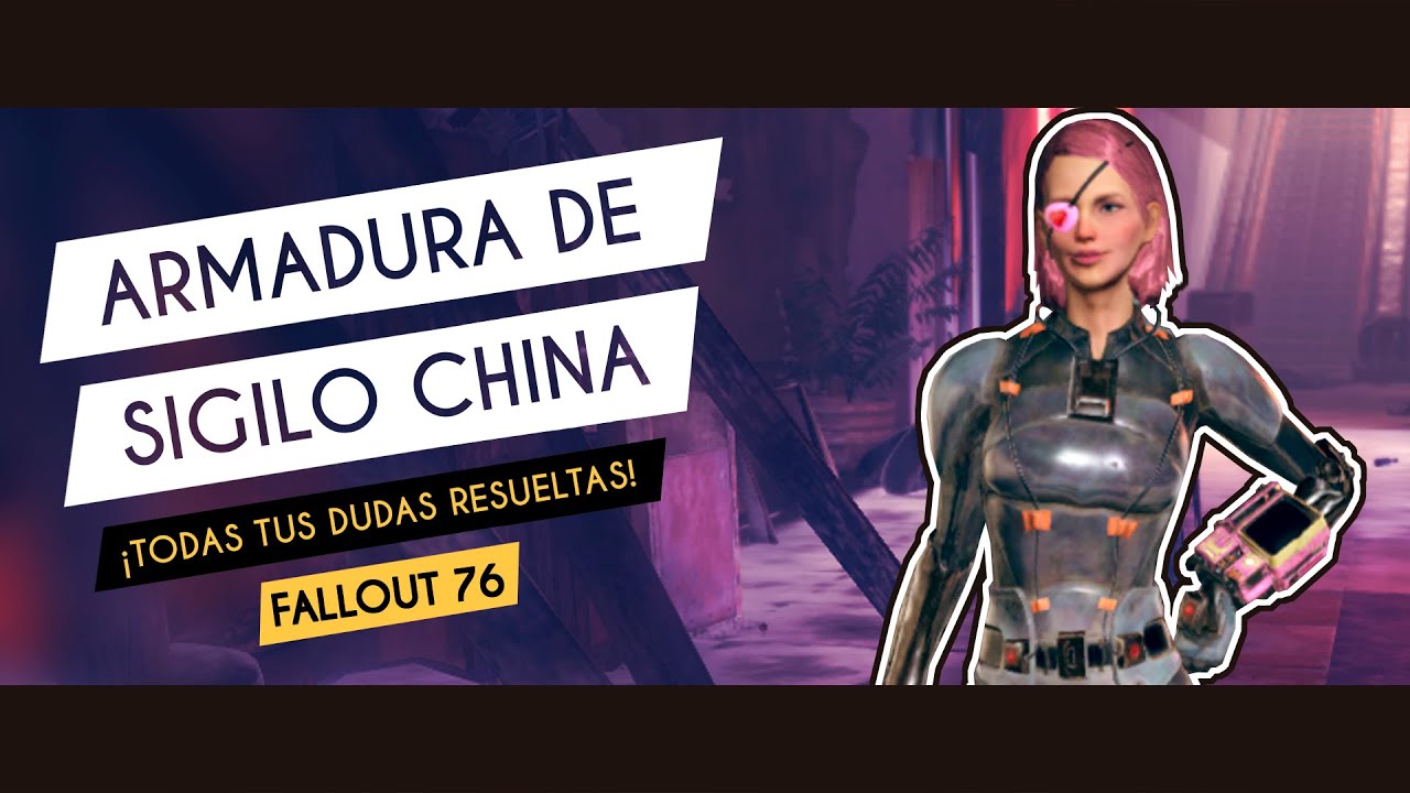 🈳 ¡Cómo conseguir la ARMADURA DE SIGILO CHINA! | Fallout 76