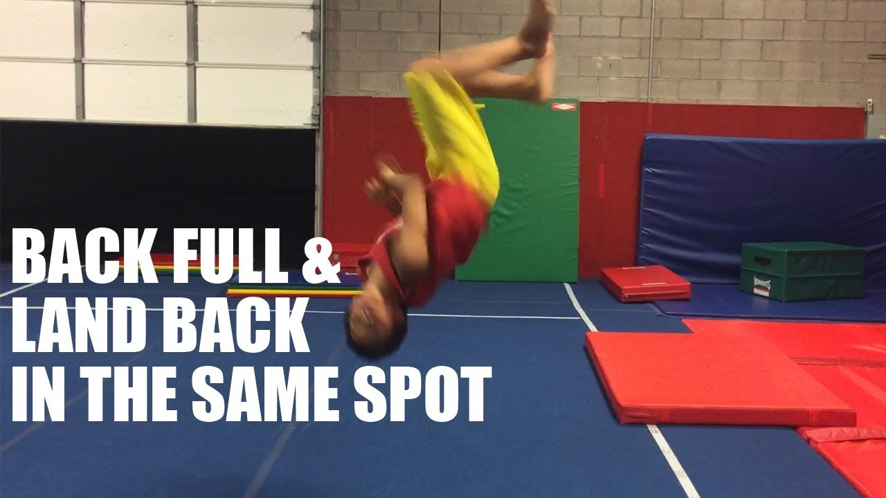 How to Back Full and Land Back In The Same Spot
