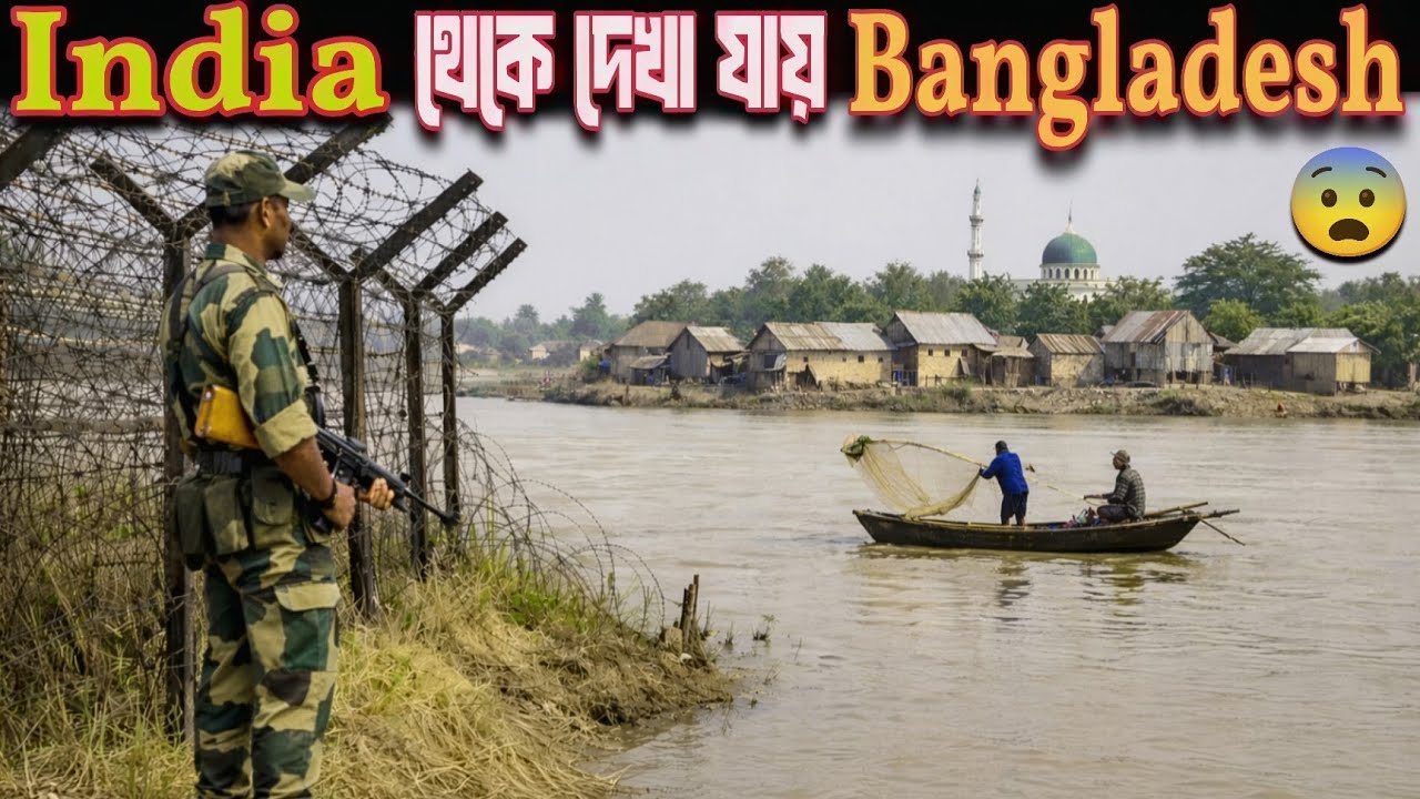 “India 🇮🇳 থেকে দেখা যায় 🇧🇩 Bangladesh 😨 | মৃত্যুর নদীর ধারে জীবন | Sundarban Border Ep 8”