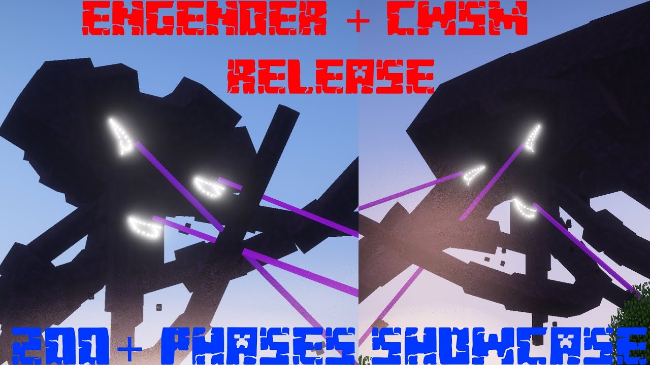Engender + CWSM Texture Pack | Release + All 200+ Phases Showcase
