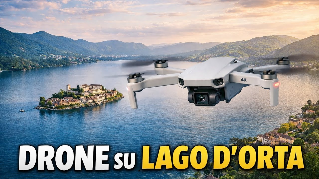 🚁 Dji Mini 4k - Lago D'orta 🏞️