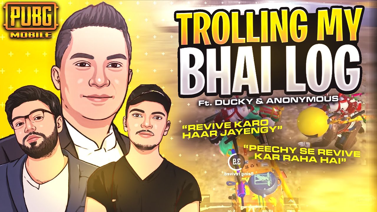 Trolling With Star ANONYMOUS & Ducky Bhai | PAKISTANI Girl Reaction - PUBG Mobile