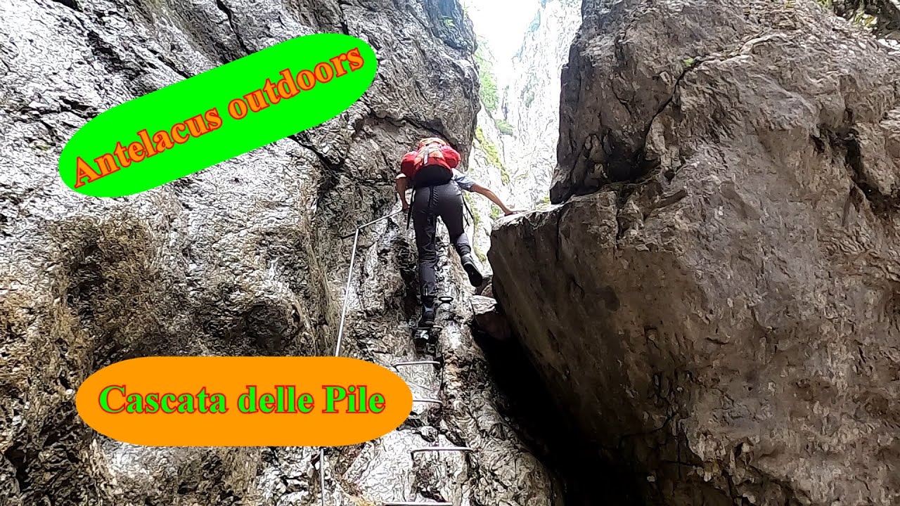 Cascata delle Pile - Avventura e adrenalina nelle Dolomiti del Cadore da Calalzo (BL)