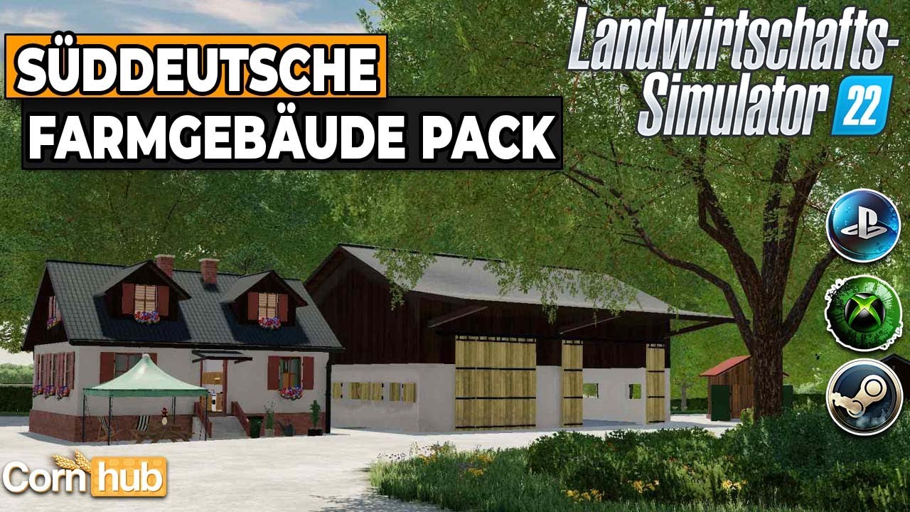 LS22 Mods - Süddeutsche Farmgebäude Pack - LS22 Modvorstellung