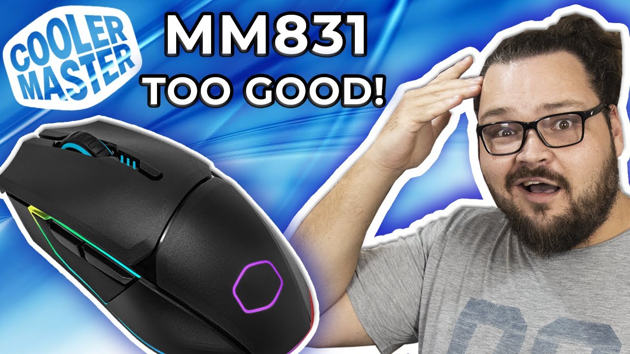 A GREAT Mouse From Cooler Master?! | Cooler Master MasterMouse MM831 Review