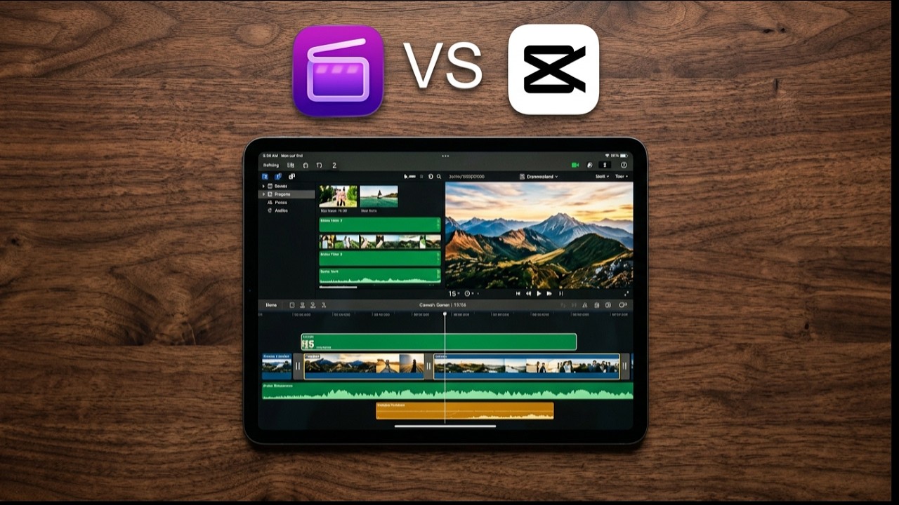 Видеомонтаж на iPad: Final Cut Pro против Capcut на iPad