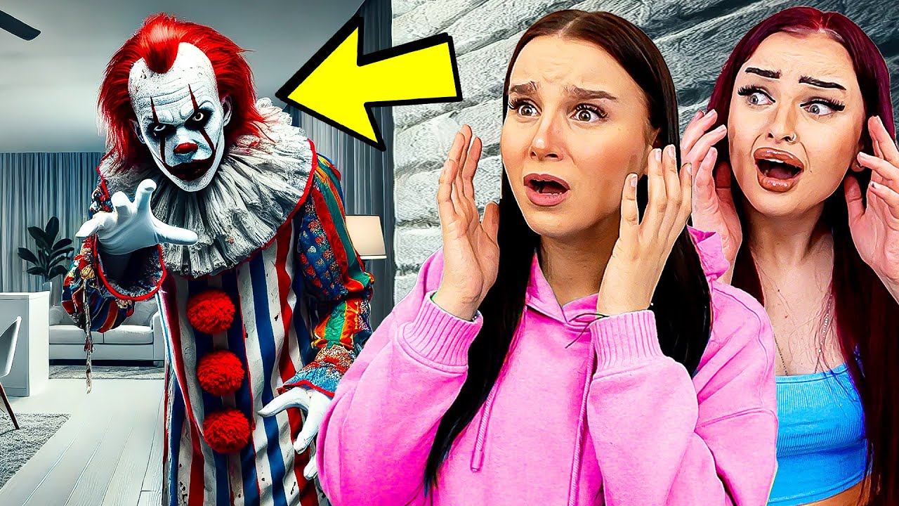 HORROR CLOWN will uns entführen ! 😫🎈(Angst) - Celina