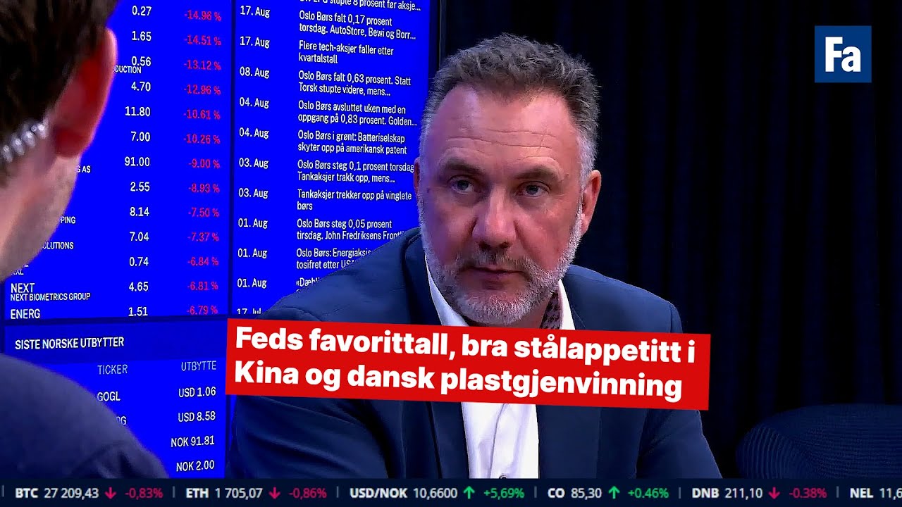 Feds favorittall, bra st&aring;lappetitt i Kina og dansk plastgjenvinning