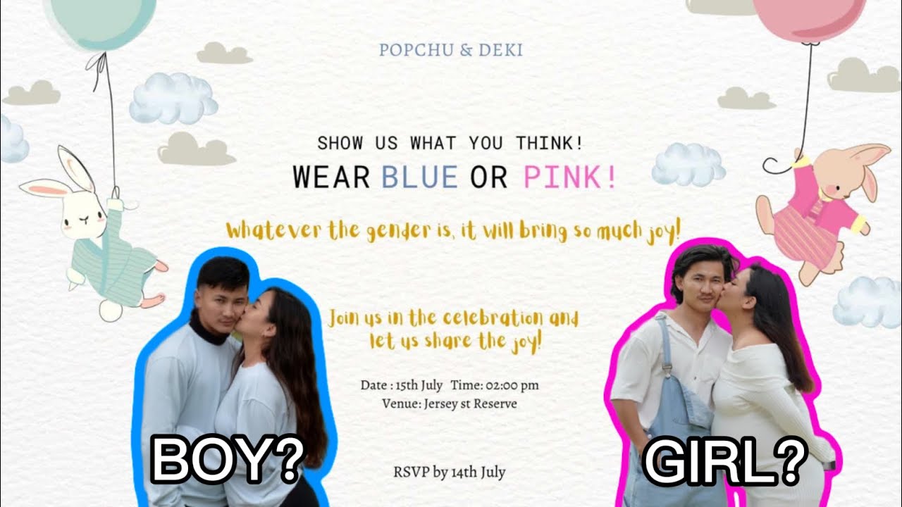 Our Gender Reveal (Posted on TikTok 2 Years Ago) 💙💗