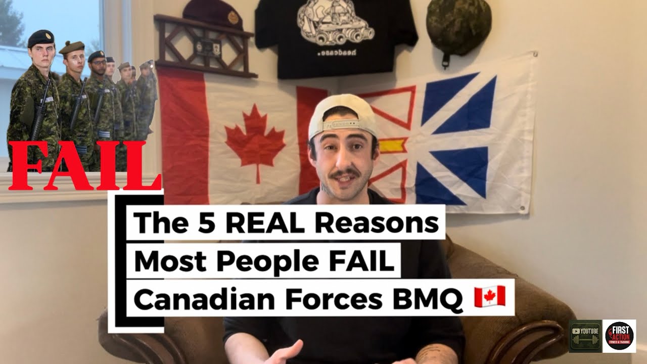 ⚔️🇨🇦 5 РЕАЛЬНЫХ причин, по которым люди НЕ сдают экзамены Канадских вооруженных сил (BMQ) (больши...