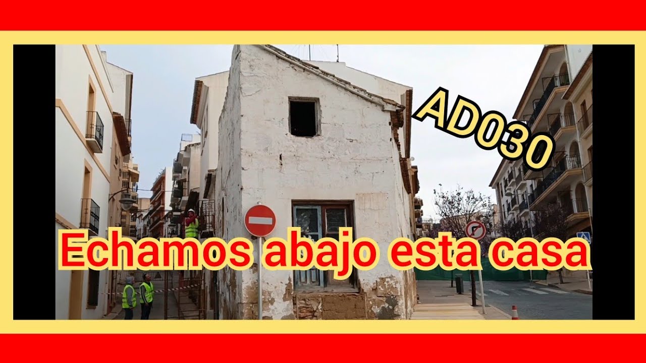 030 Arqueolog&iacute;a de urgencia: Demolici&oacute;n de una casa, as&iacute; lo hacemos.