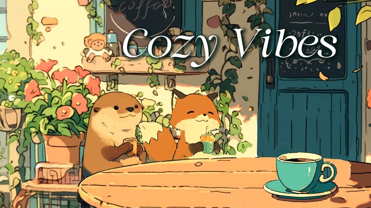 Lofi Break with Fox & Otter  |  Calm Music #lofihiphop  #chillmusic #coffeemusic #studymusic