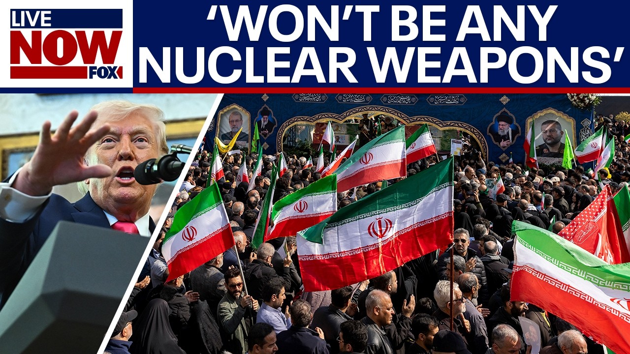 Trump says Iran agreed to no nuclear weapons, &lsquo;best bargaining position&rsquo;