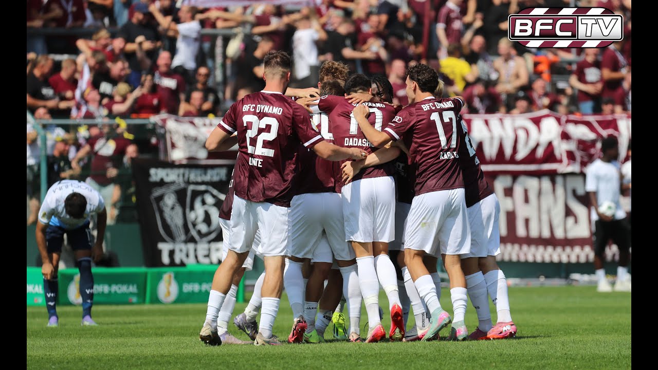 Rote Karten, Elfmeter und Weitschusstor | Highlights DFB-Pokal BFC Dynamo - 