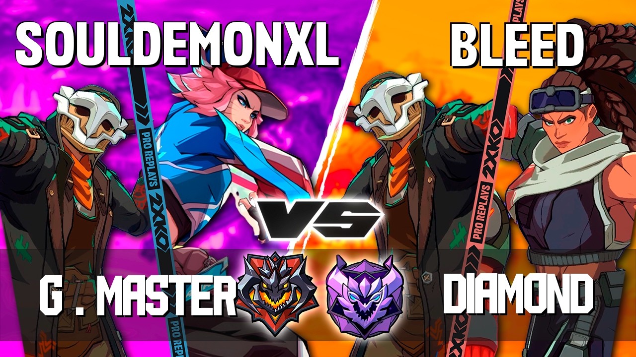 2XKO ▰ SOULDEMONXL (Ahri-Ekko) vs BLEED (Ekko-Illaoi) ▰ 2XKO Pro level replays