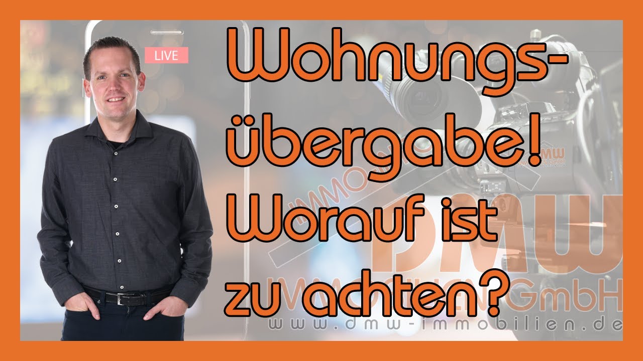 Wohnungsübergabe - worauf ist zu achten? - immo-info #24