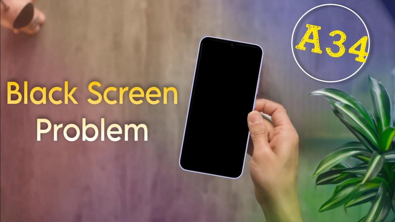 How to Fix Black Screen Problem in Samsung Galaxy A34 | Samsung A34 ON Nahi Ho Raha Hai