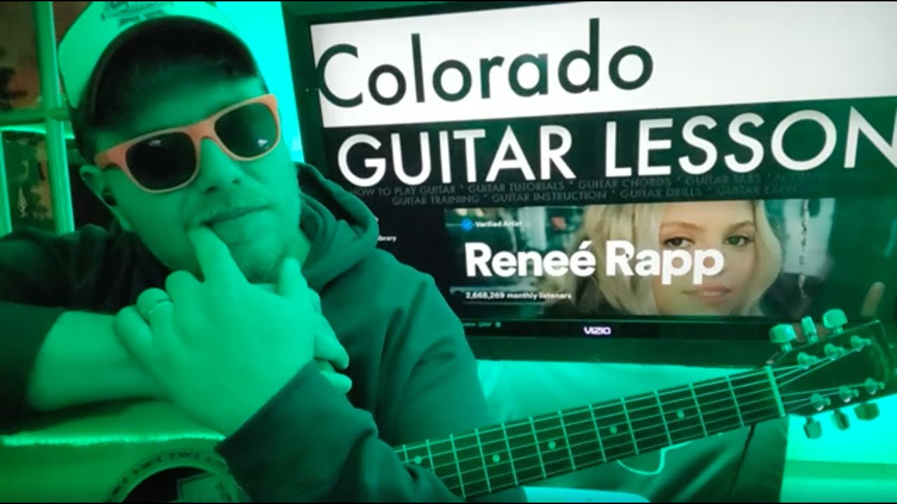 How To Play Colorado - Reneé Rapp Guitar Tutorial (Beginner Lesson!)