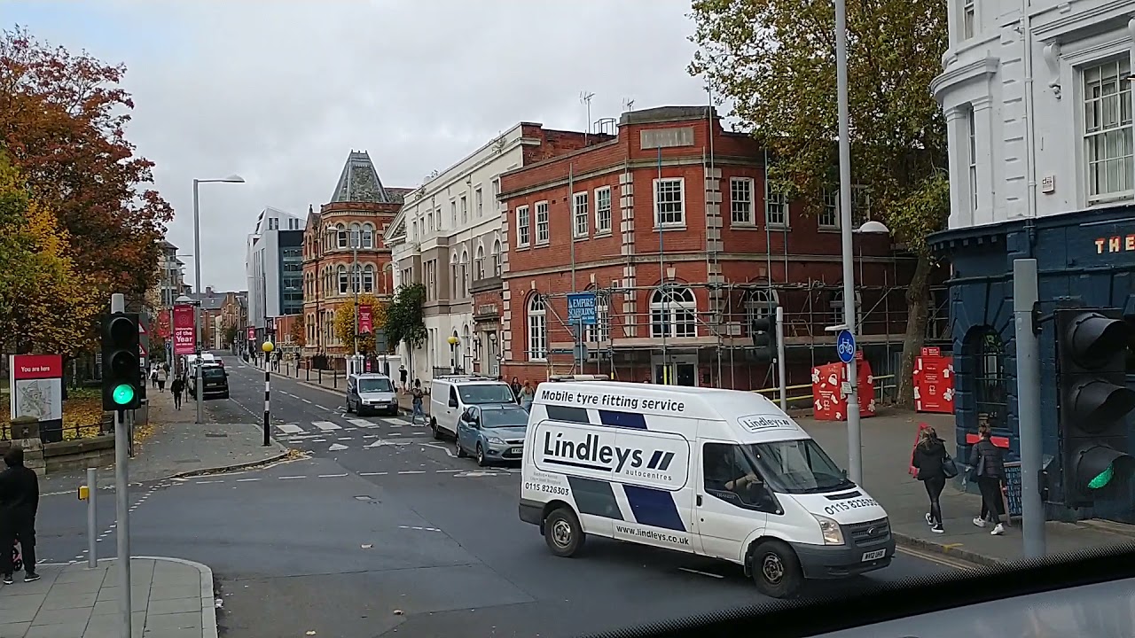 Bus ride 69 in Nottingham from Basford to Nottingham City Centre on 13 November 2021