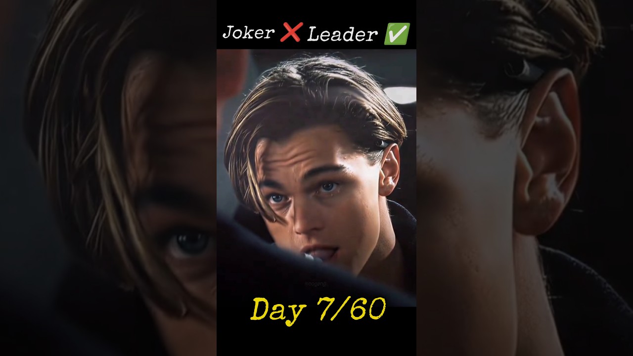 Stop Being a Nice Guy 😡 | Day 7/60 