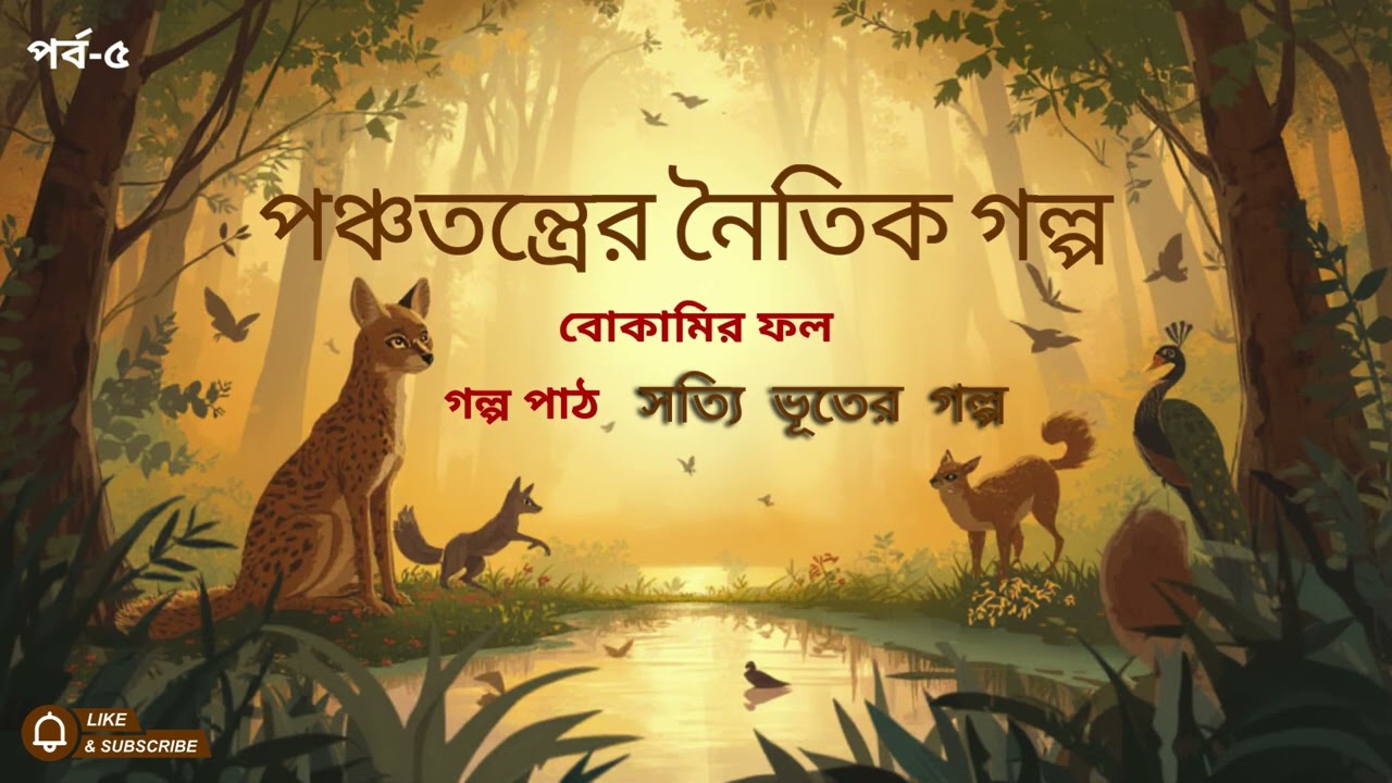 বোকামির ফল | পঞ্চতন্ত্রের নৈতিক গল্প | Panchatantra Story | সত্যি ভূতের গল্প | গল্পগুচ্ছ - পর্ব ৫