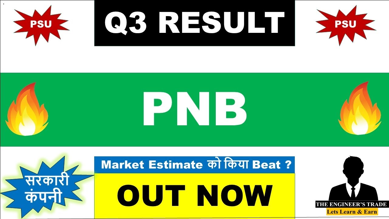 PNB Q3 Results 2026 | PNB Results Today | PNB Share News Today | PNB Bank