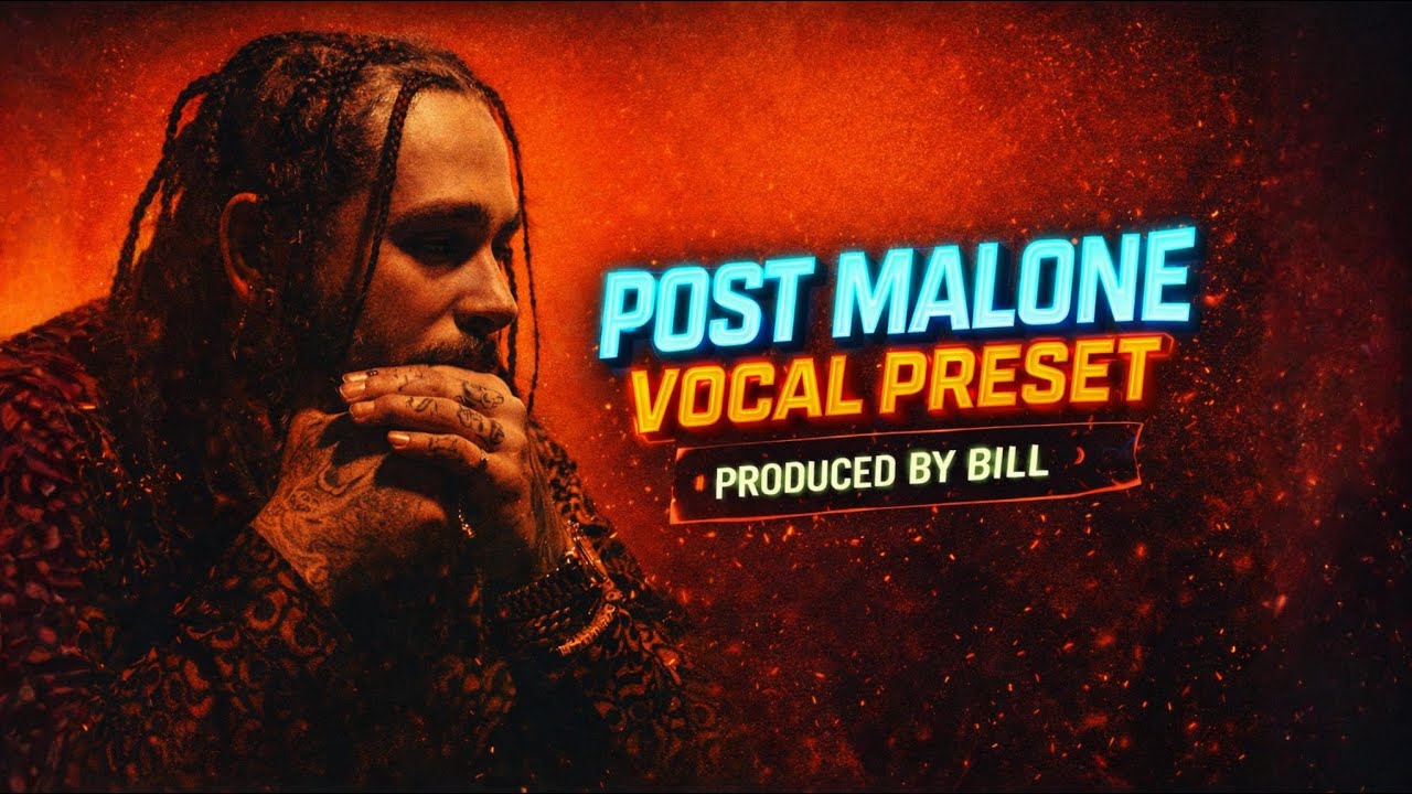 Post Malone Vocal Preset (UAD + Waves + FabFilter) | Lead, Ad-Libs, Reverb & Delay