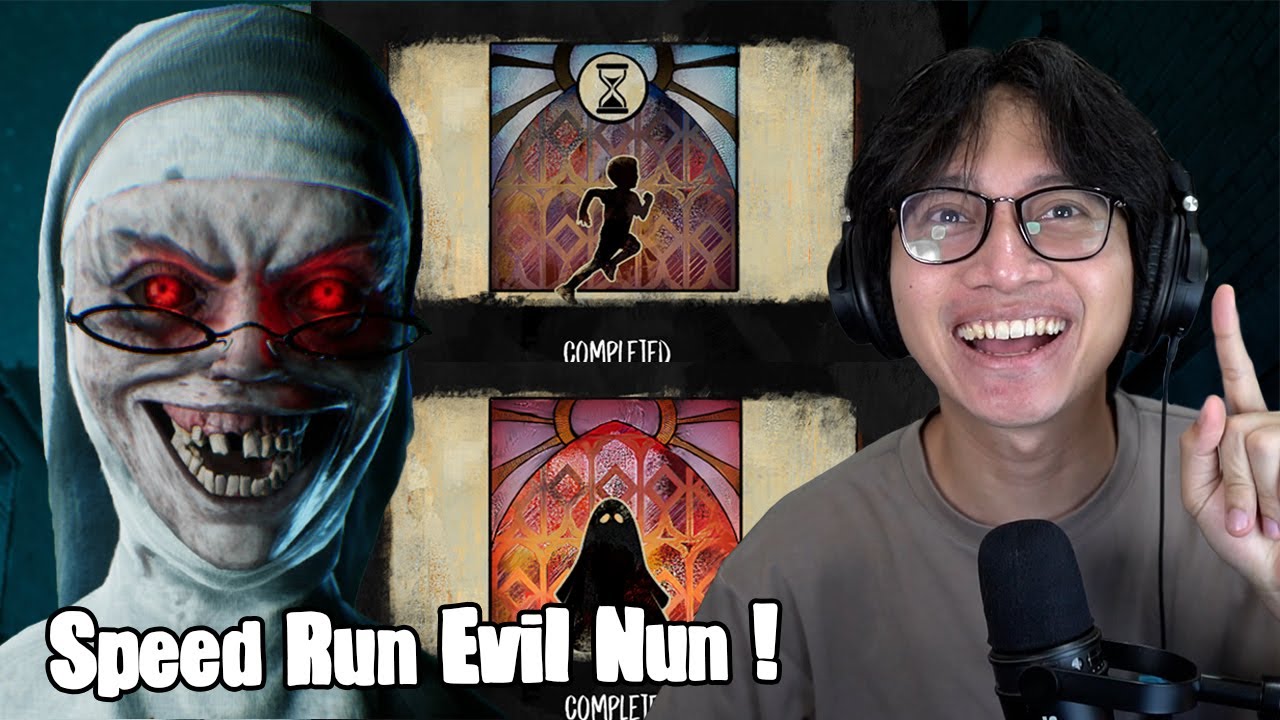SPEED RUN EVIL NUN ! - Evil Nun: The Broken Mask Speed Run Ending