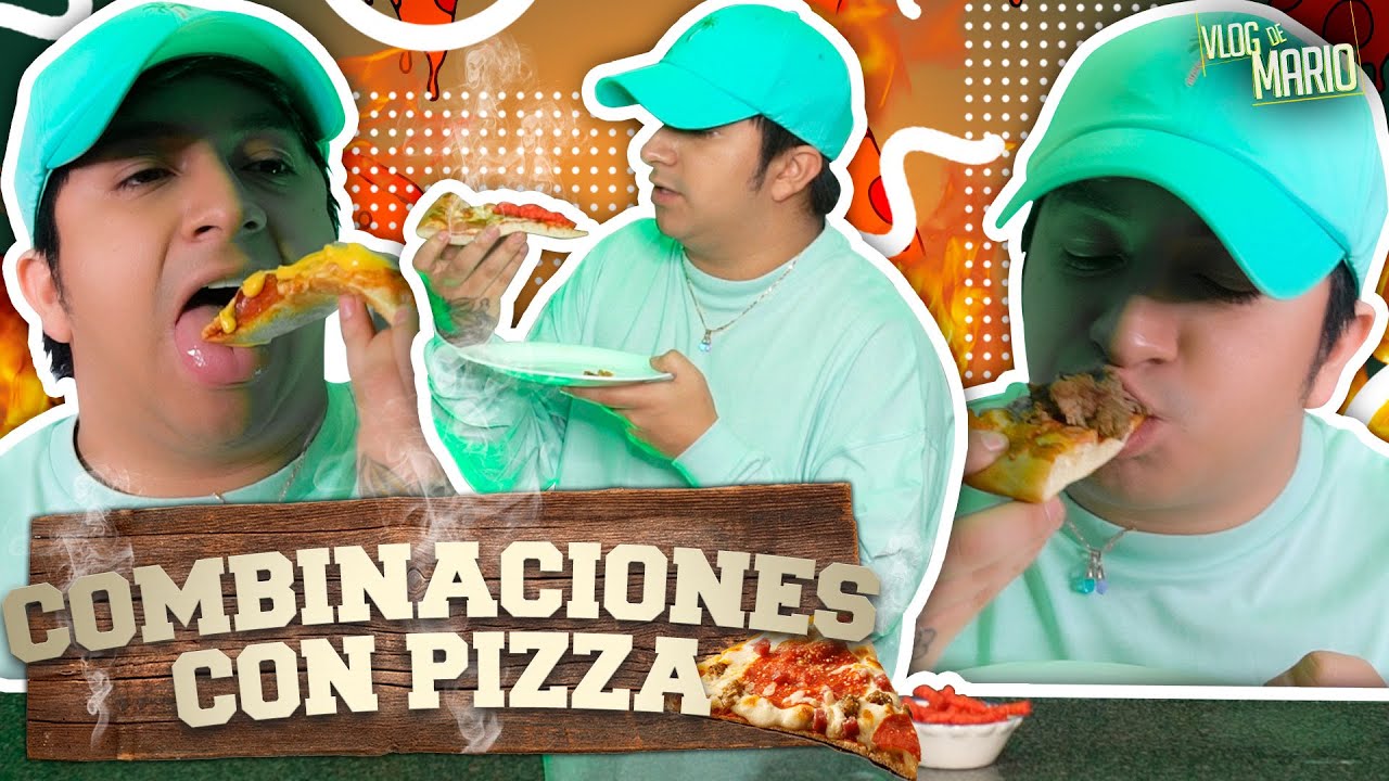 Probando las combinaciones más extrañas de PIZZA