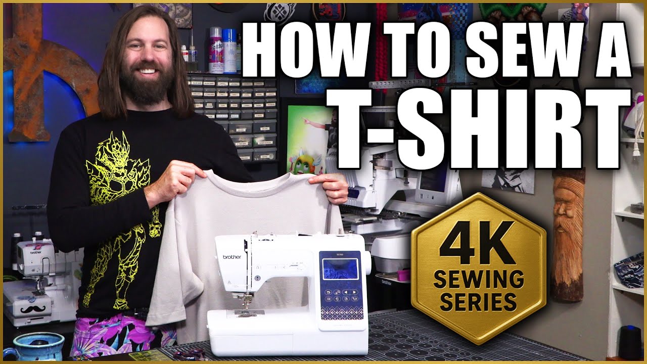 How to Sew a T-Shirt - 4K Sewing Series - Tock Custom