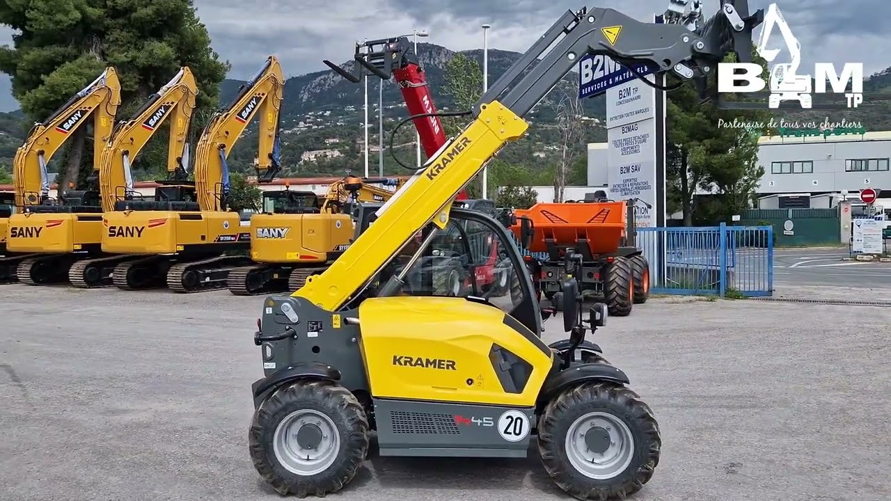 Chariot t&eacute;lescopique KRAMER 1445 | B2M TP
