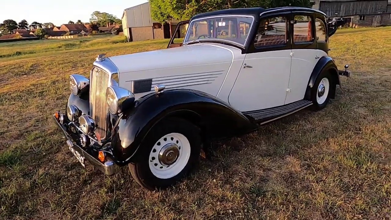 1936 Wolseley 21HP Salmons Tickford Sunshine Saloon