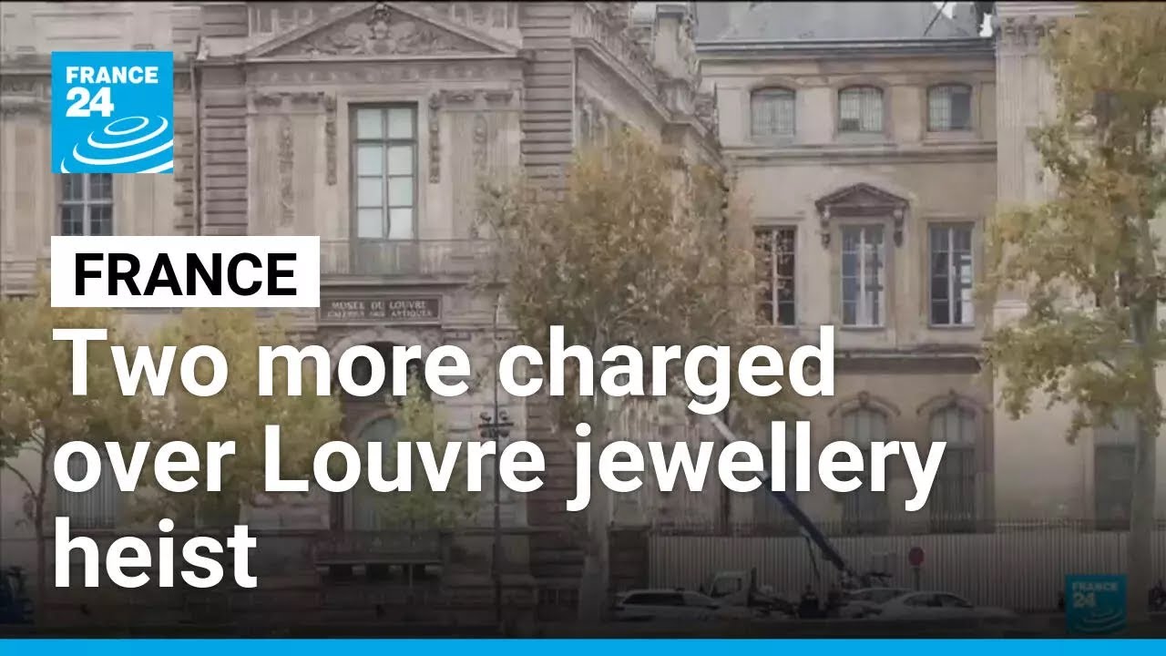 Paris: Two more charged over Louvre jewellery heist &bull; FRANCE 24 English