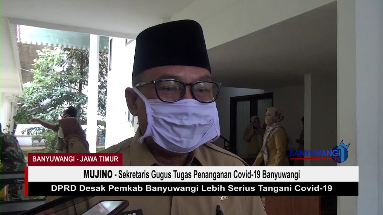 RAKOR PENANGANAN COVID-19, DPRD TUDING PEMKAB BANYUWANGI TIDAK SERIUS