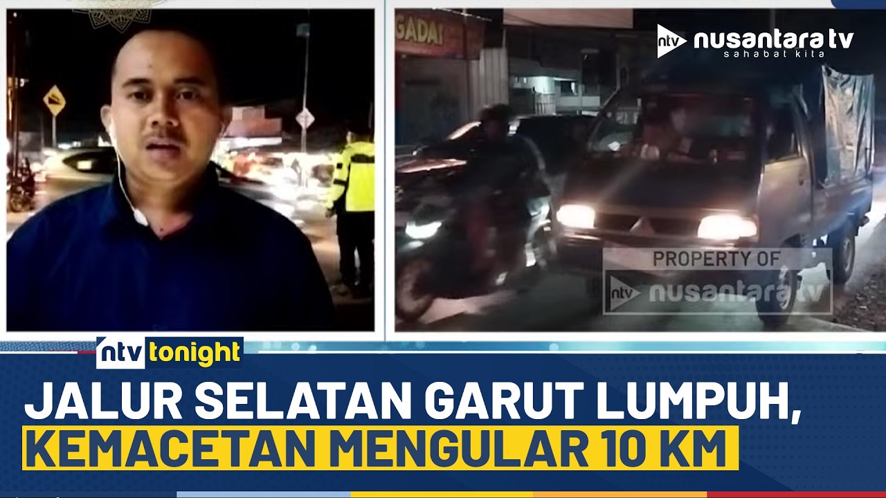 Macet Parah di Jalur Selatan Garut! Antrean Kendaraan Tembus 10 KM Saat Puncak Mudik | NTV TONIGHT